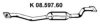 EBERSP?CHER 08.597.60 Catalytic Converter